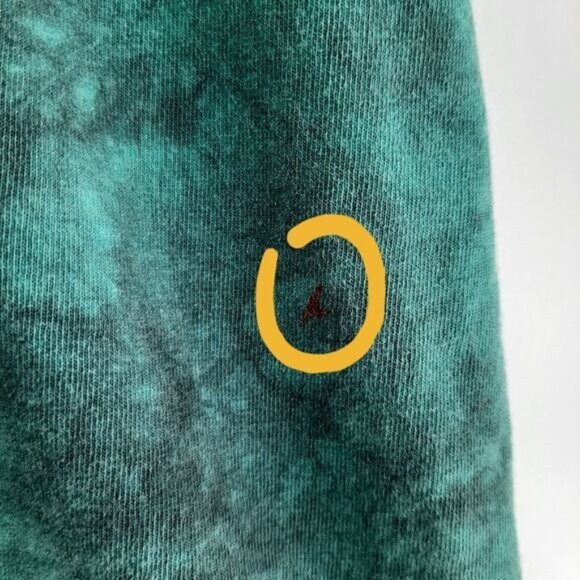 MY HERO ACADEMIA \ Midoriya Tie Dye T-Shirt Funimation Crewneck Sz XL Flaw - Picture 6 of 10